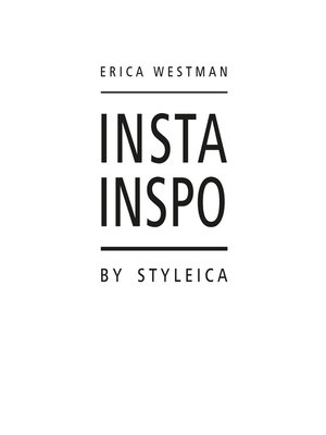cover image of Insta Inspo by Styleica
